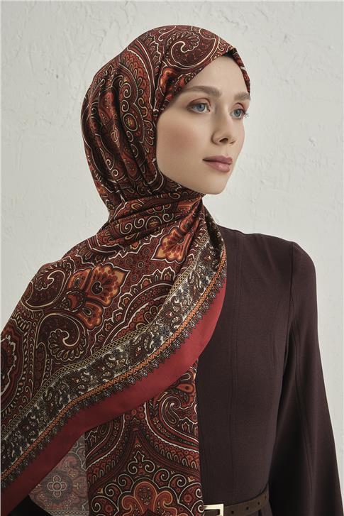 Armine Premium Pure Etnik Desen Şal 3 02
