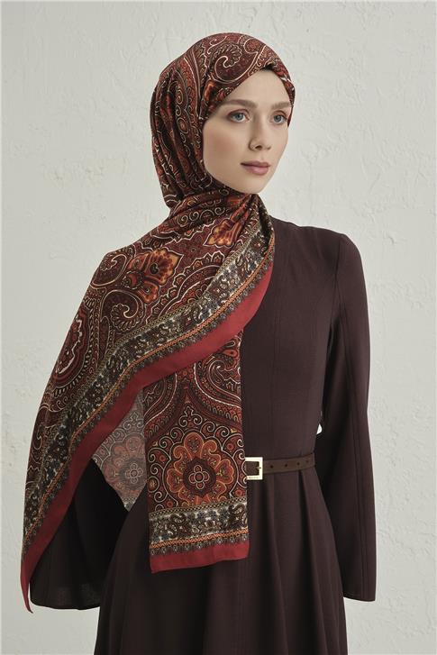 Armine Premium Pure Etnik Desen Şal 3 02