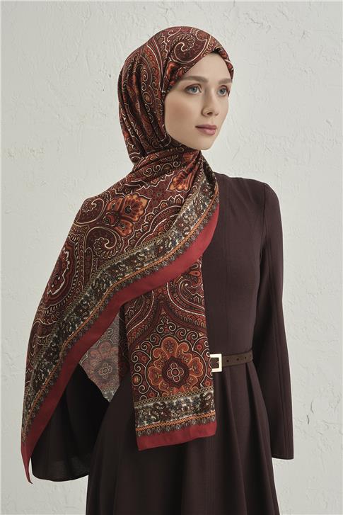 Armine Premium Pure Etnik Desen Şal 3 02