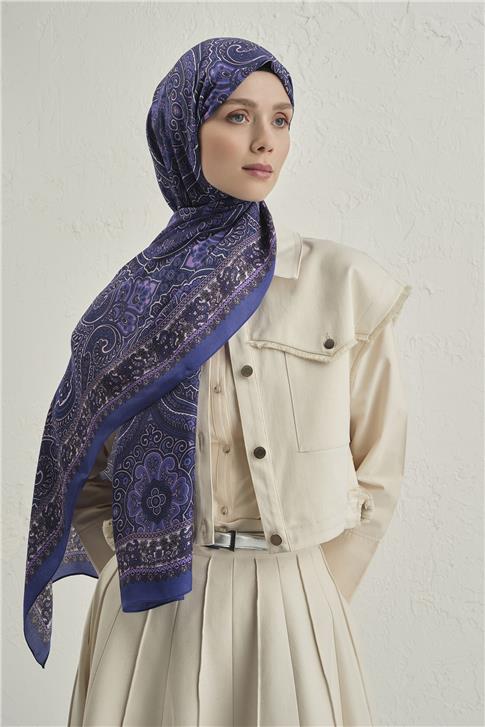 Armine Premium Pure Etnik Desen Şal 3 03