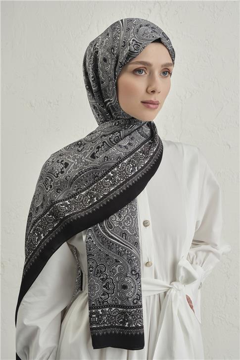 Armine Premium Pure Etnik Desen Şal 3 10