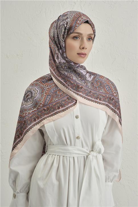 Armine Premium Pure Etnik Desen Şal 3 12