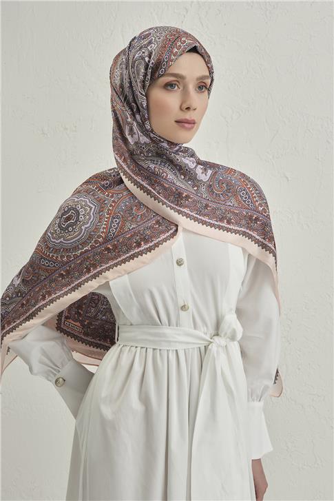 Armine Premium Pure Etnik Desen Şal 3 12