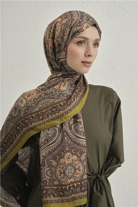 Armine Premium Pure Etnik Desen Şal 3 16