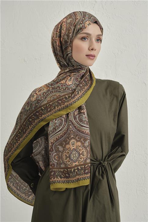 Armine Premium Pure Etnik Desen Şal 3 16