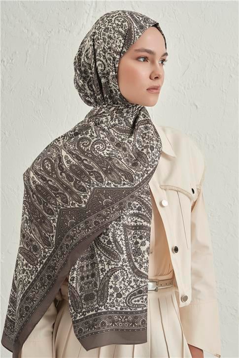 Armine Premium Pure Etnik Desen Şal 4 01