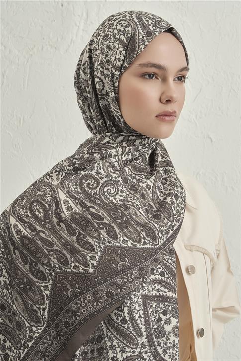 Armine Premium Pure Etnik Desen Şal 4 01