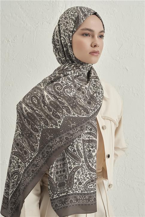 Armine Premium Pure Etnik Desen Şal 4 01