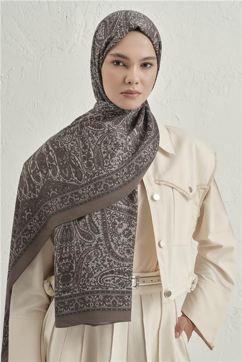 Armine Premium Pure Etnik Desen Şal 4 10