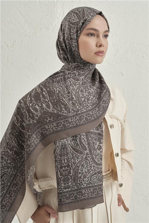 Armine Premium Pure Etnik Desen Şal 4 10