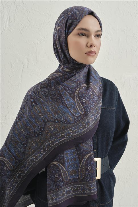 Armine Premium Pure Etnik Desen Şal 4 27