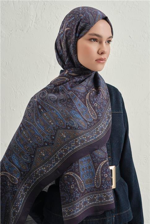 Armine Premium Pure Etnik Desen Şal 4 27