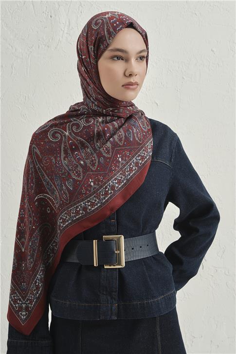 Armine Premium Pure Etnik Desen Şal 4 35