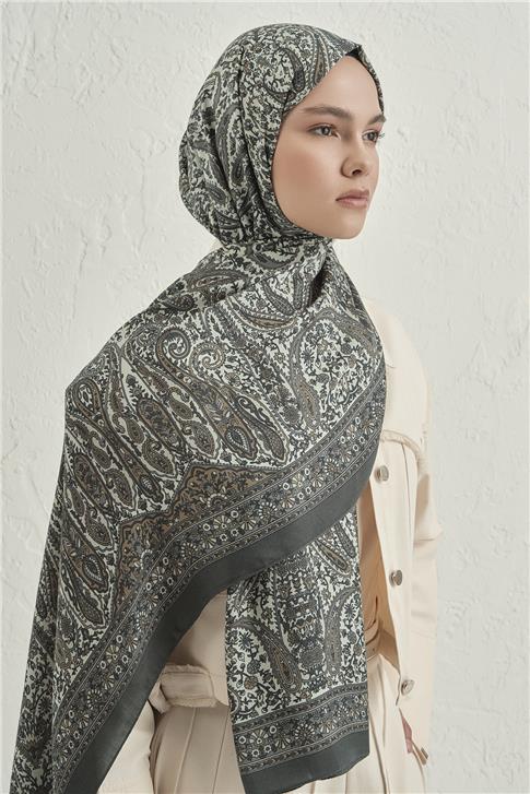Armine Premium Pure Etnik Desen Şal 4 39