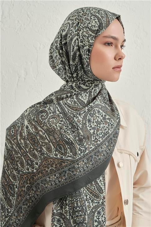 Armine Premium Pure Etnik Desen Şal 4 39