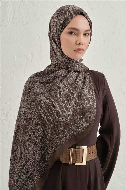Armine Premium Pure Etnik Desen Şal 4 44