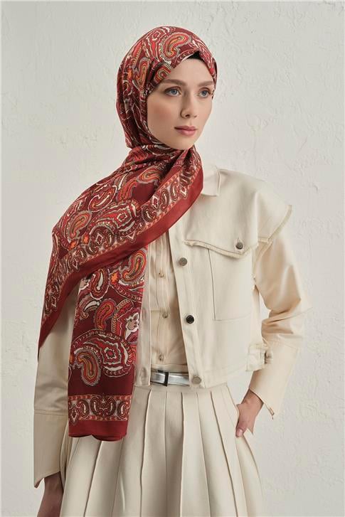 Armine Premium Pure Etnik Desen Şal 1 15
