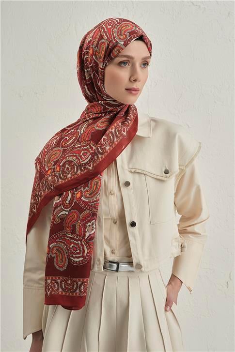 Armine Premium Pure Etnik Desen Şal 1 15
