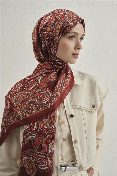 Armine Premium Pure Etnik Desen Şal 1 15