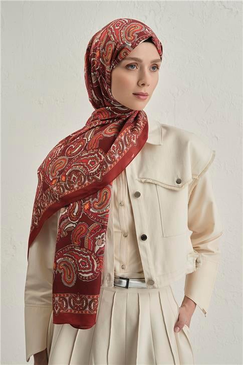 Armine Premium Pure Etnik Desen Şal 1 15
