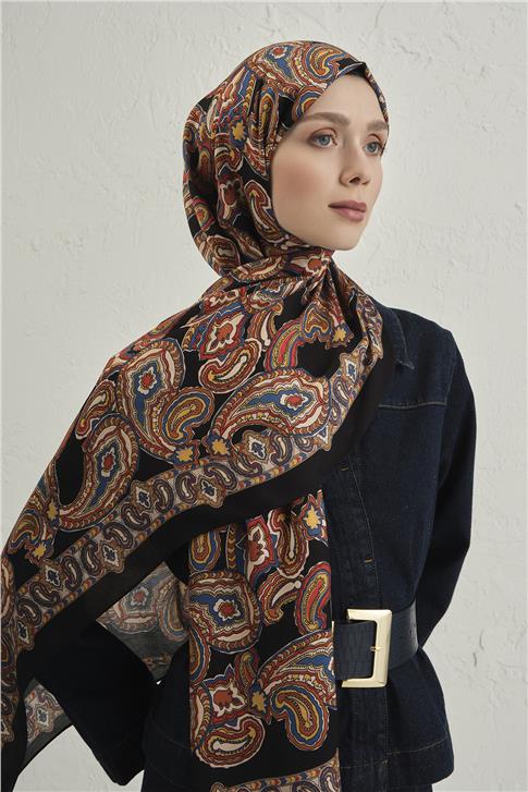 Armine Premium Pure Etnik Desen Şal 1 18