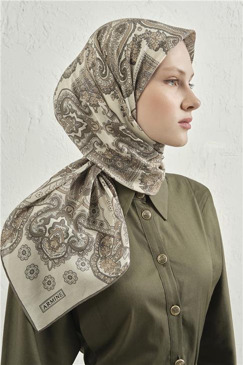 Armine Çiçek Eşarp 48 48