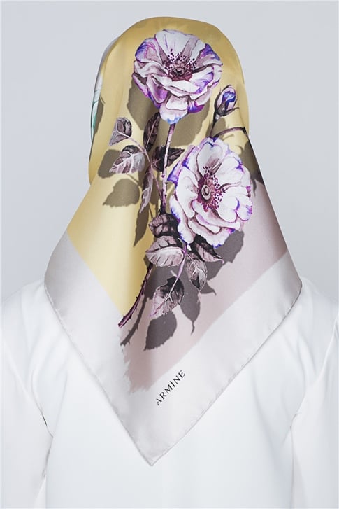 Armine Nostalji Sura İpek Eşarp 18Ya0642 82