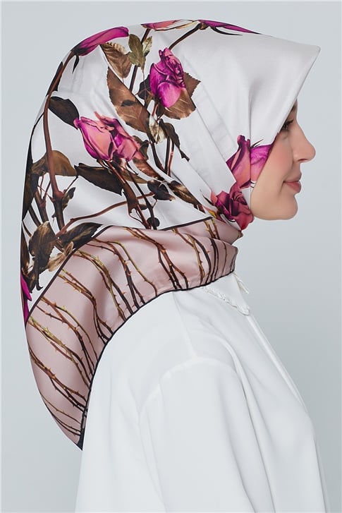 Armine Nostalji Twill İpek Eşarp 18Ya7240 31 31