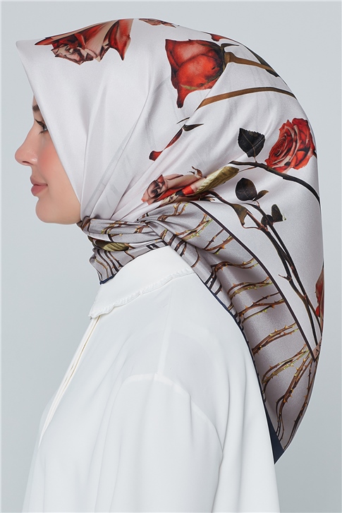 Armine Nostalji Twill İpek Eşarp 18Ya7240 31 33
