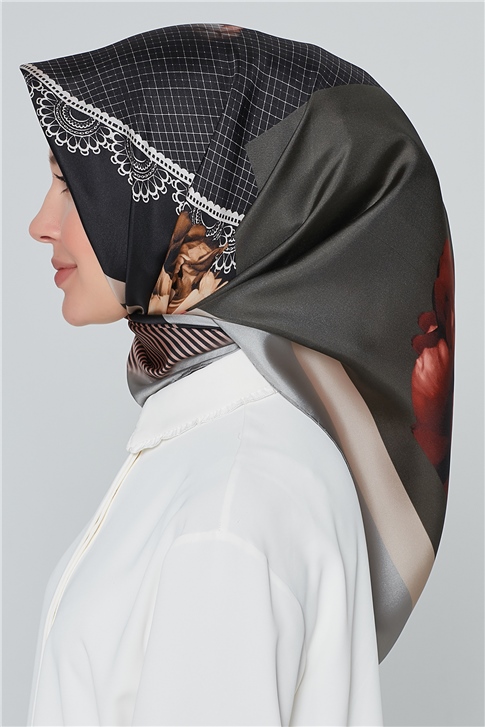 Armine Nostalji Twill İpek Eşarp 18Ya7284 34