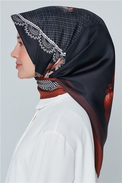Armine Nostalji Twill İpek Eşarp 18Ya7284 80