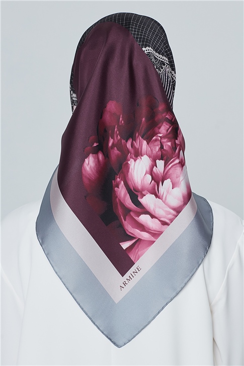 Armine Nostalji Twill İpek Eşarp 18Ya7284 81