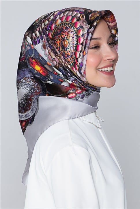 Armine Nostalji Twill İpek Eşarp 18Ya7405 83