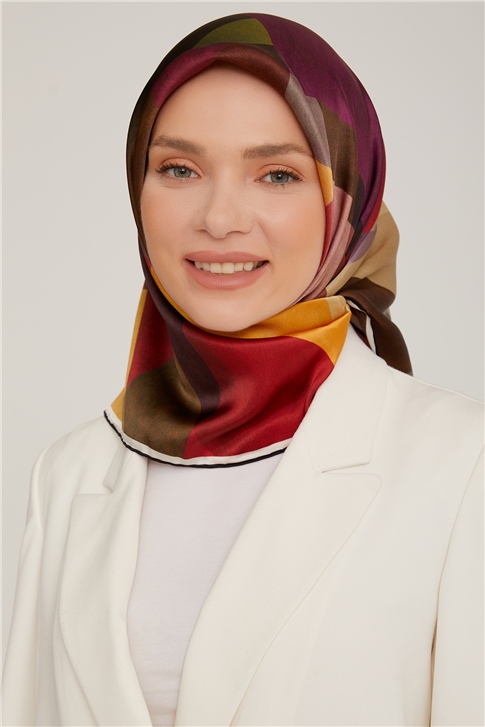 Armine Twill İpek Eşarp 22Ka8807 31