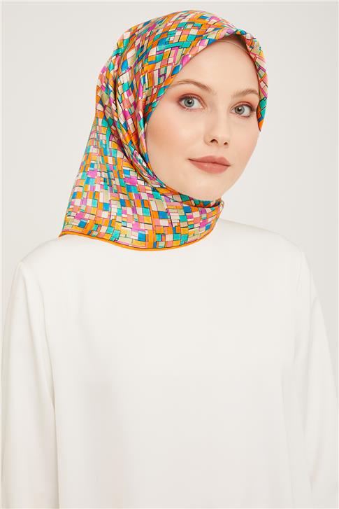 Armine Twill İpek Eşarp 23Ka9004 22 02
