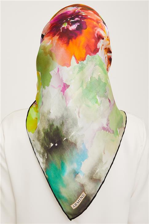 Armine Twill İpek Eşarp 23Ka9008 38