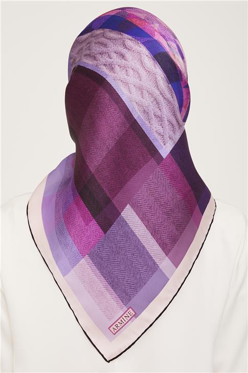 Armine Twill İpek Eşarp 23Ka9009 35