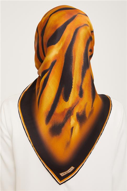 Armine Twill İpek Eşarp 23Ka9020 9 09