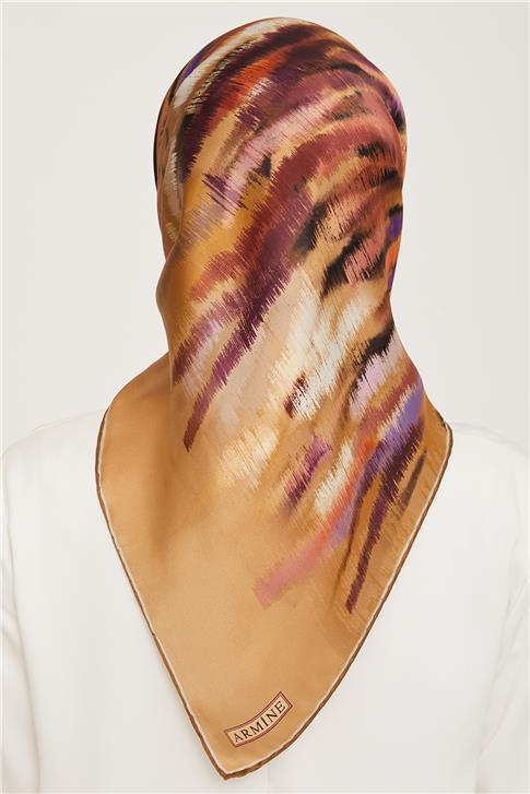 Armine Twill İpek Eşarp 23Ka9049 55 05