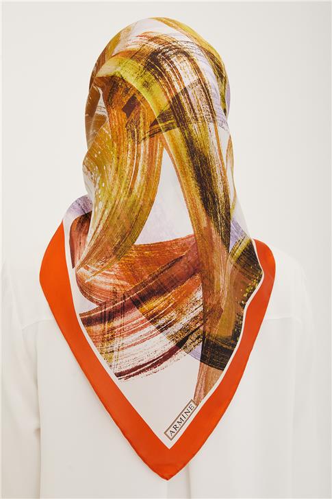 Armine Twill İpek Eşarp 23Ya8932 31