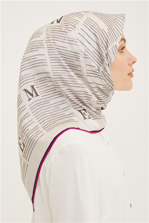 Armine Twill İpek Eşarp 23Ya8942 6 04