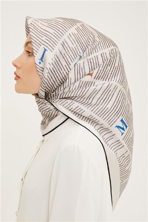 Armine Twill İpek Eşarp 23Ya8942 6 09