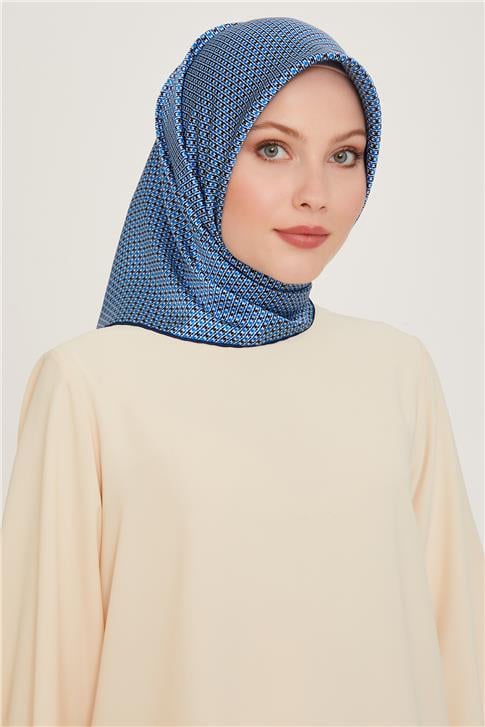Armine Klasik Desenli Sura Saf İpek Eşarp 9210D 31