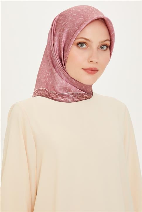 Armine Klasik Desenli Sura Saf İpek Eşarp 9230D 84 31