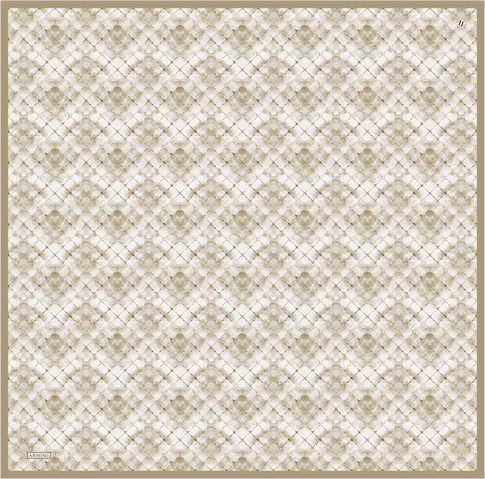 Armine Soyut Desenli Sura Saf İpek Eşarp 9259D 86