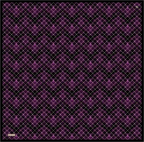 Armine Soyut Desenli Twill Saf İpek Eşarp 9259D 01 32