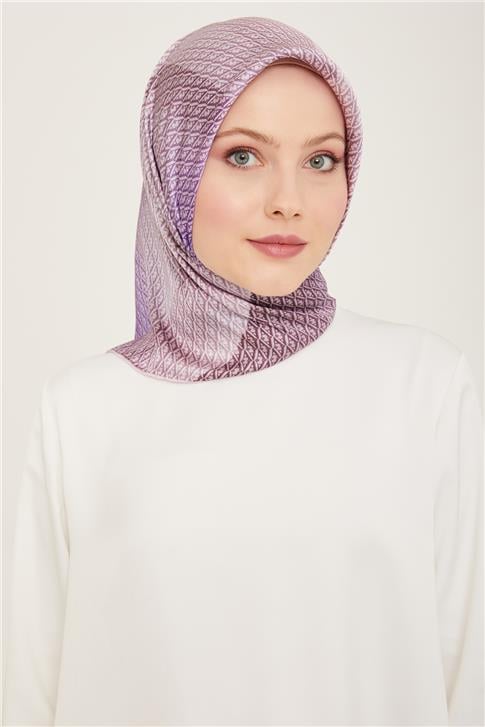 Armine Monogram Desenli Twill İpek Eşarp 24Ya9104 52 83