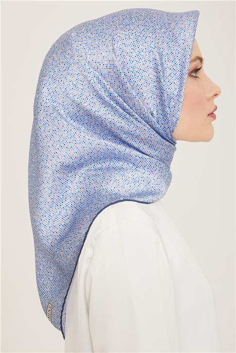 Armine Geometrik Desenli Twill İpek Eşarp 24Ya9113 35 35