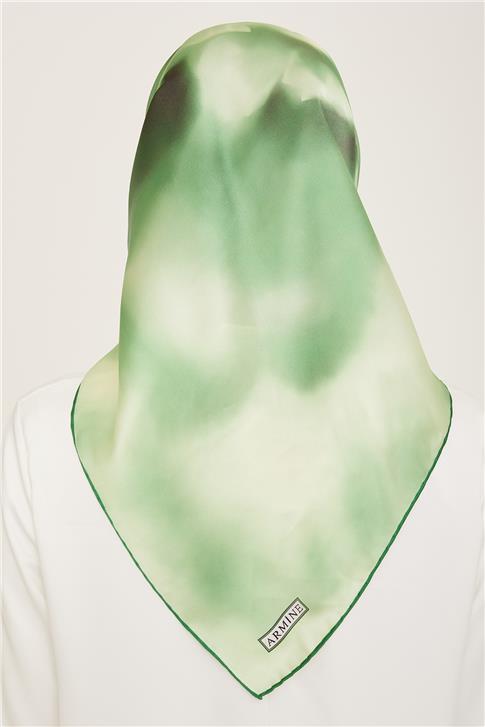 Armine Geometrik Desenli Sura İpek Eşarp 24Ya9125 83 53