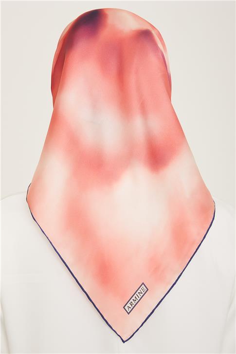 Armine Geometrik Desenli Sura İpek Eşarp 24Ya9125 83 82